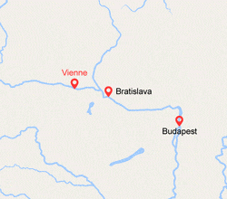 itin&eacute;raire croisi&egrave;re Danube : Nouvel An Danubien (NDA_PP) 