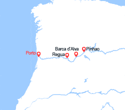 itinéraire croisière Douro : Porto et la vallée du Douro 