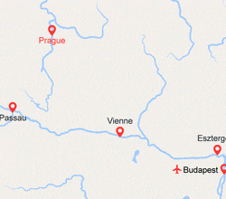 itin&eacute;raire croisi&egrave;re Danube : Prague et le beau Danube bleu (PAC_PRG) 