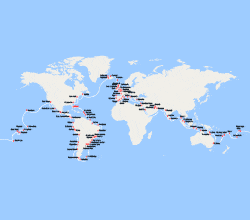 itinéraire croisière Tour du Monde : Tour du Monde 2026