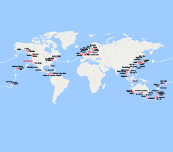 itin&eacute;raire croisi&egrave;re Tour du Monde : Tour du Monde 2027 