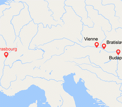itinéraire croisière Danube : Traditions de noël des trois grandes capitales du Danube : Vienne, Budapest, Bratislava (MVI) 