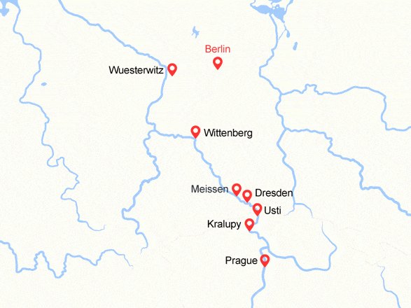 itinéraire croisière Elbe Weser Isar Oder : *Entre Berlin et Prague, les plus belles escales de l'Elbe et de la Moldau (BPG_PP)