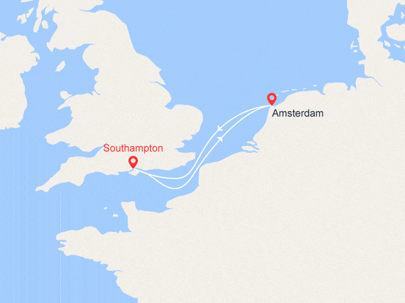 itinéraire croisière Europe du Nord - Islande : Angleterre, Hollande