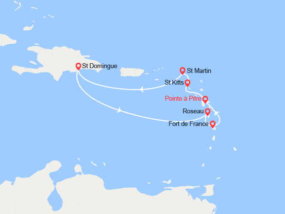 itin&eacute;raire croisi&egrave;re Caraïbes et Antilles : Antilles, Dominique 