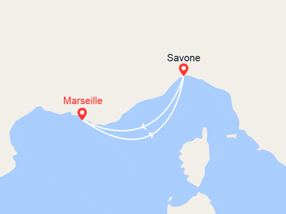 itinéraire croisière Méditerranée Occidentale : Balade en Méditerranée
