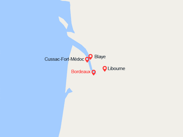itinéraire croisière Gironde Garonne : Bordeaux et sa région ( BOQ_ANNPP)