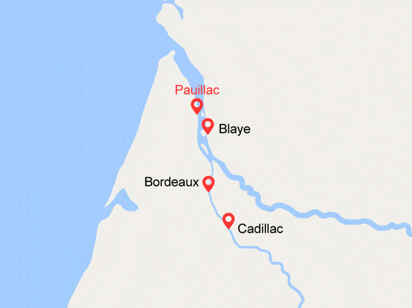 itinéraire croisière Gironde Garonne : Bordeaux et sa région (BOS_PP)