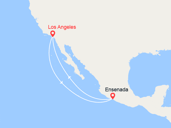 itinéraire croisière Caraïbes et Antilles : Cap vers le Mexique : Ensenada