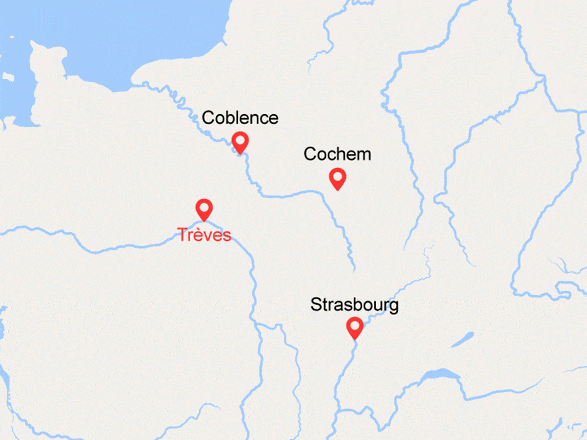 itinéraire croisière Rhin et ses affluents : Croisière 2 fleuves, le romantisme de la Moselle et du Rhin (TMS_PP)