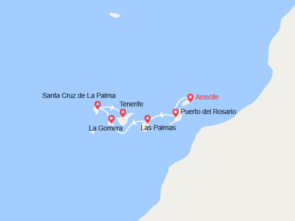 itinéraire croisière Canaries Madère : Dans l'Archipel des Canaries (LZT_PP)