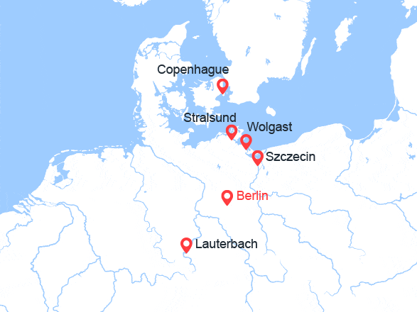 itinéraire croisière Baltique : De Berlin à Copenhague, entre terre et mer (BSD_PP)