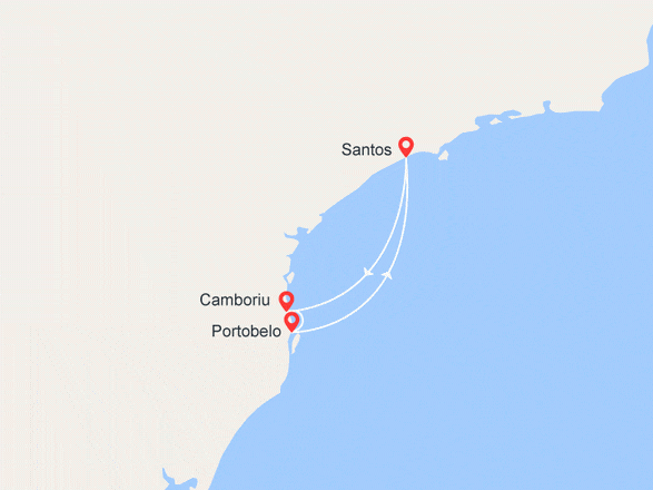 itinéraire croisière Amérique du Sud : Escapade au Brésil