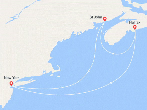itinéraire croisière Amérique du Nord : Escapade au Canada