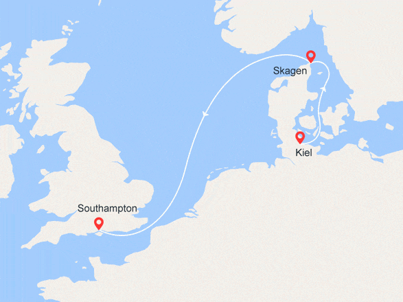 itinéraire croisière Europe du Nord : Escapade au Danemark