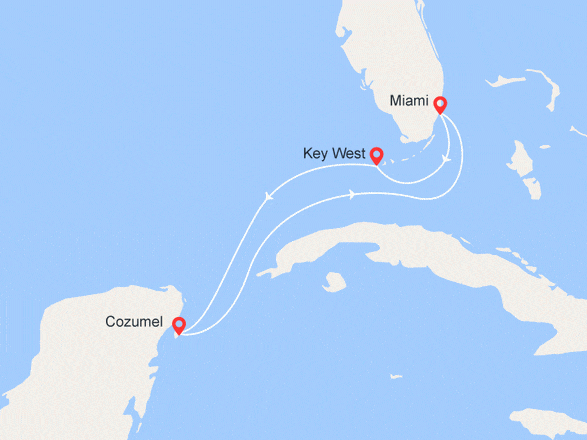 itinéraire croisière Caraïbes et Antilles : Escapade au Mexique