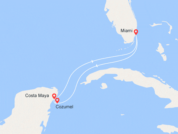 itinéraire croisière Caraïbes et Antilles : Escapade au Mexique