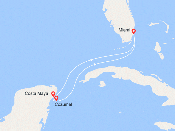 itinéraire croisière Caraïbes et Antilles - Cuba : Escapade au Mexique