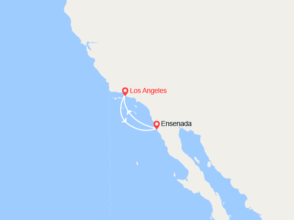 itinéraire croisière Caraïbes et Antilles : Escapade au Mexique : Ensenada