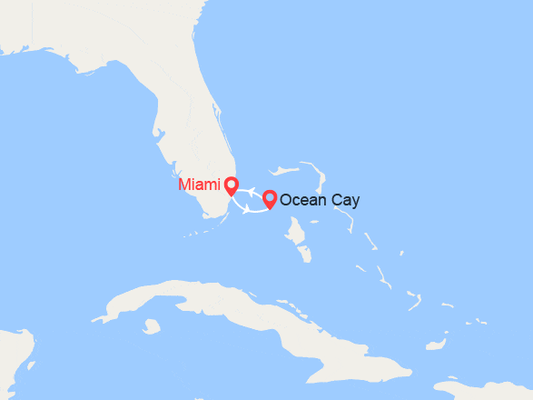 itinéraire croisière Caraïbes et Antilles : Escapade aux Bahamas : Ocean Cay 