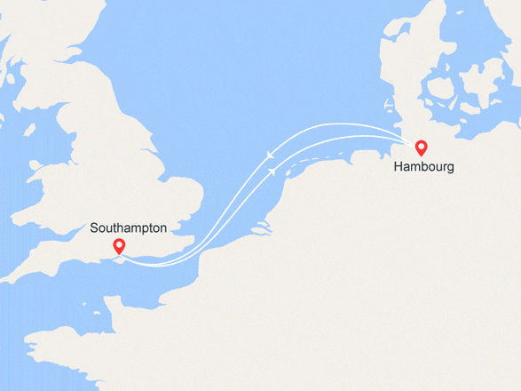 itinéraire croisière Europe du Nord : Escapade dans la Manche