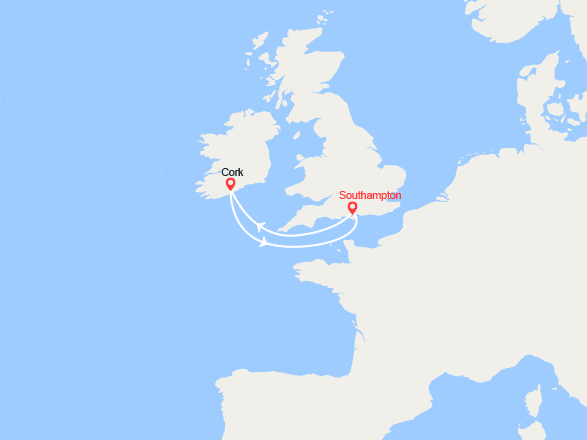 itinéraire croisière Iles Britanniques : Escapade en Irlande