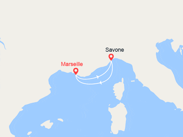 itinéraire croisière Méditerranée : Escapade en Italie 