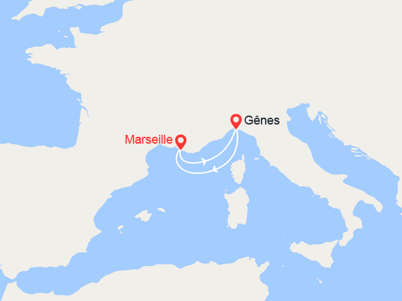 itin&eacute;raire croisi&egrave;re Méditerranée Occidentale : Escapade en Italie 