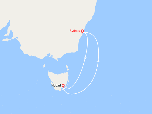itin&eacute;raire croisi&egrave;re Pacifique : Escapade en Tasmanie 