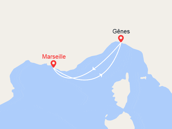 itinéraire croisière Méditerranée Occidentale : Escapade Italienne