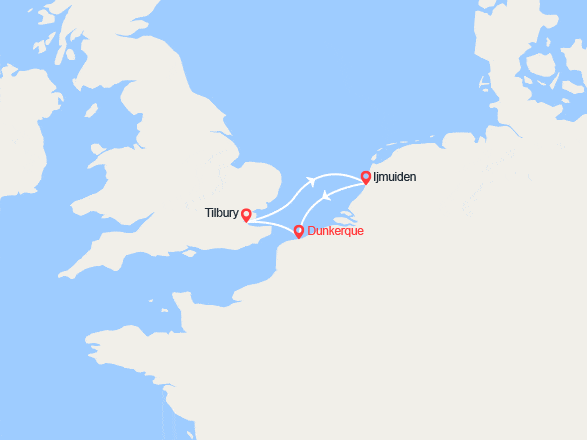 itin&eacute;raire croisi&egrave;re Iles Britanniques : Escapade Royale 