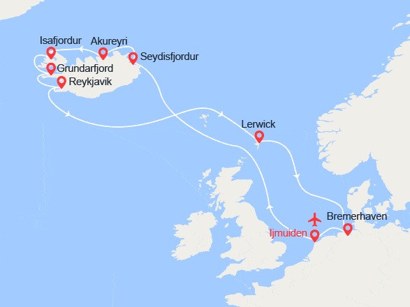 itinéraire croisière Islande - Islande : EXCLUSIVITÉ ! Légendes d'Islande
