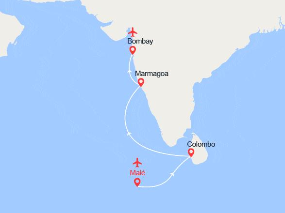 itinéraire croisière Asie : EXCLUSIVITÉ ! Les couleurs de l'Inde