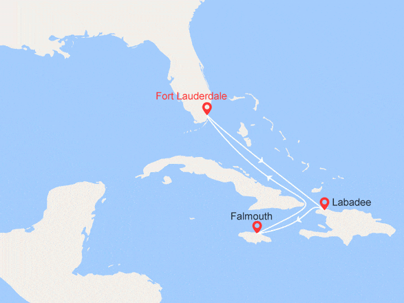 itinéraire croisière Caraïbes et Antilles : Haiti & Jamaïque