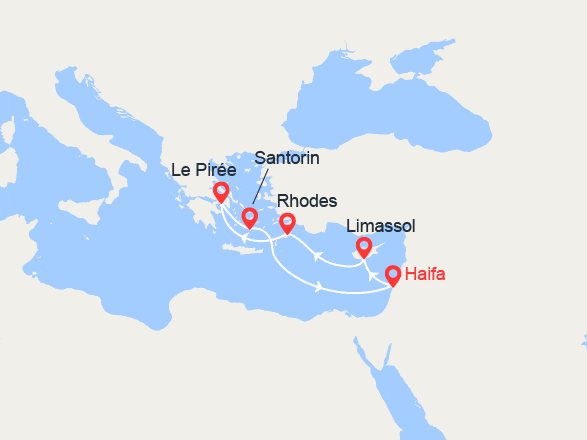 itinéraire croisière Iles grecques : Iles Grecques