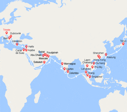 itinéraire croisière Tour du Monde : Inaugurale : Sur les routes de Marco Polo