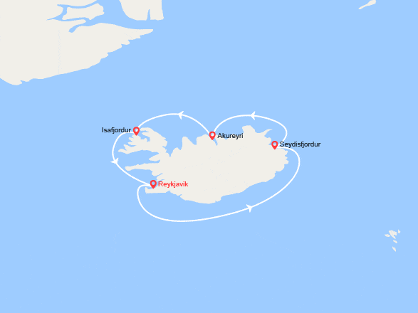 itinéraire croisière Islande : Islande, entre glace et légendes
