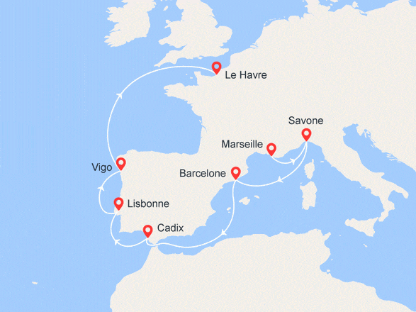 itinéraire croisière Iles grecques - Iles grecques : Italie, Grèce, Chypre