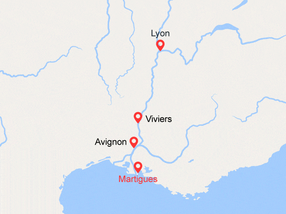 itinéraire croisière Rhône Saône : La Camargue et le Rhône sauvage (ROD_PP)