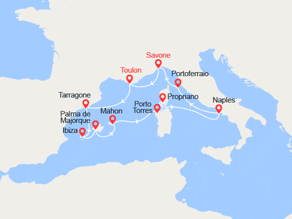 itinéraire croisière Méditerranée : La Méditerranée secrète
