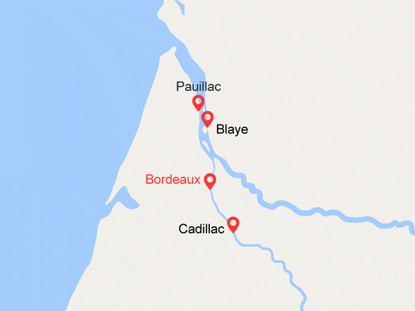 itinéraire croisière Gironde Garonne : La Région du Médoc (BOQ_PP)