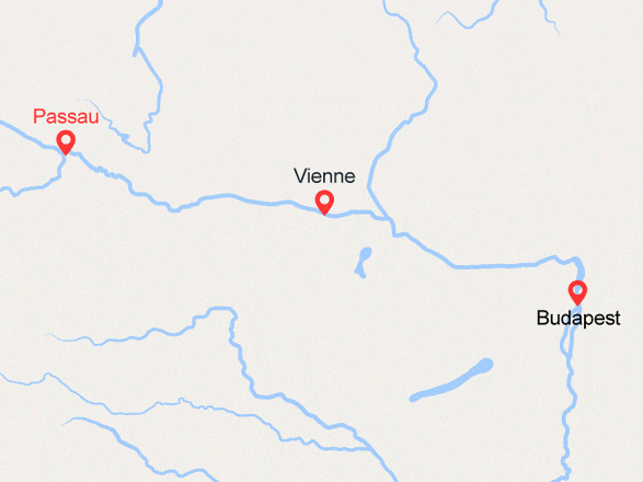 itinéraire croisière Danube : Le beau Danube bleu : de Passau à Budapest (PAC_PP)