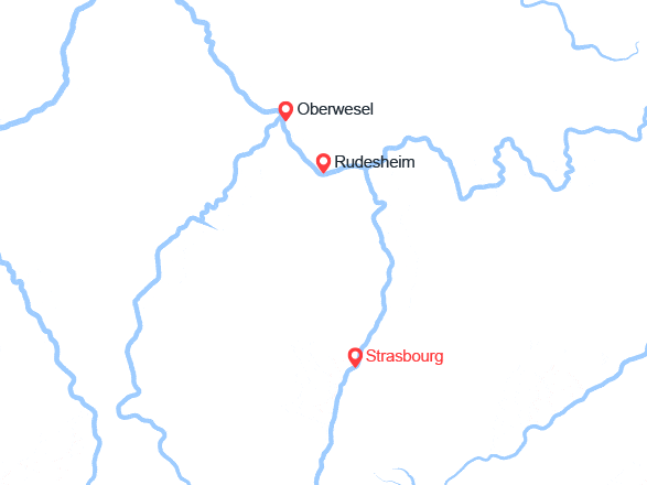 itinéraire croisière Rhin et ses affluents : Le Rhin en fête (SKR_FIDPP)