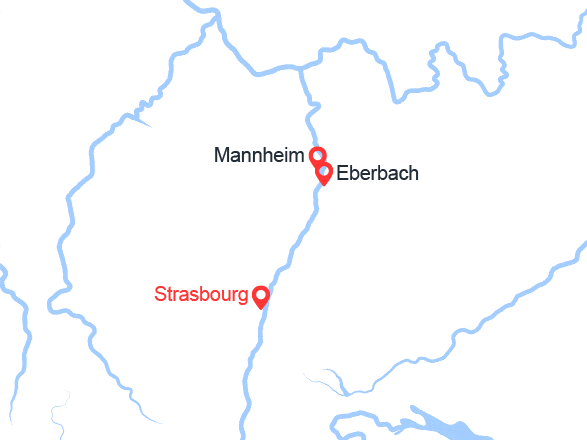 itin&eacute;raire croisi&egrave;re Rhin et ses affluents : Le Tour du Monde des Délices (MON_PP) 