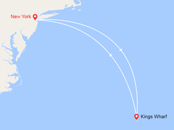 itinéraire croisière Caraïbes et Antilles : Les Bermudes