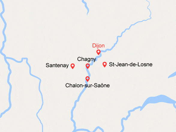 itinéraire croisière Rhône Saône - Rhône Saône : Les canaux de Bourgogne, de la Saône et du Centre (DSL)
