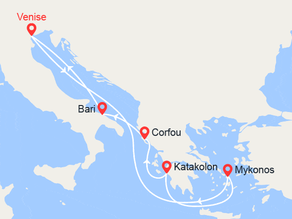 itinéraire croisière Iles grecques - Iles grecques : Les îles grecques