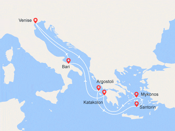 itinéraire croisière Iles grecques : Les îles grecques