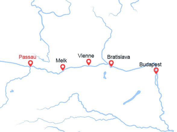 itinéraire croisière Danube : Les métropoles du Danube
