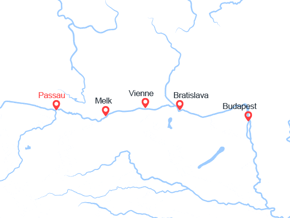 itin&eacute;raire croisi&egrave;re Danube : Les métropoles spectaculaire du Danube 